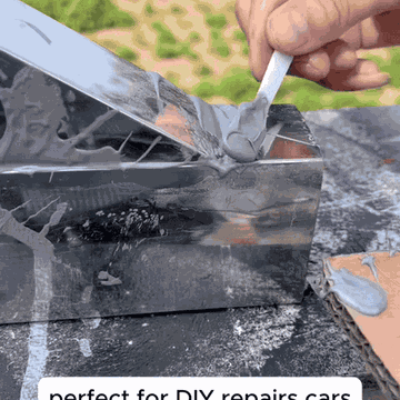 Metal bracket repair demonstration